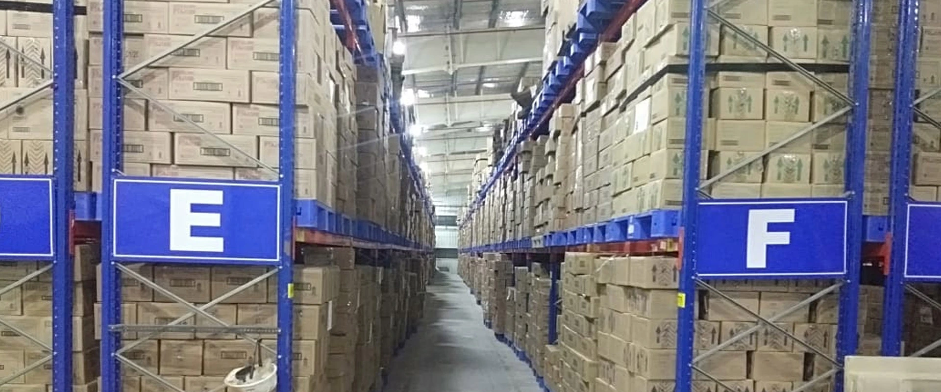 Cosmetics Warehouse Storage
